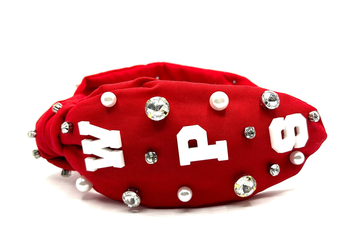 Custom Order Arkansas Razorbacks Hogs Sequin Headband Razorbacks Headband - Etsy main image 2