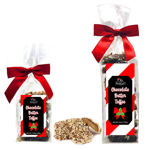 Holiday Christmas Chocolate Almond Butter Toffee-Pre-Pack