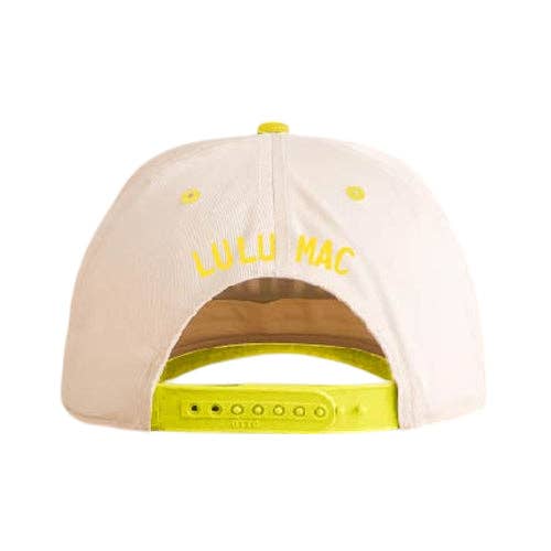 SOFTBALL CAP LEMON YELLOW