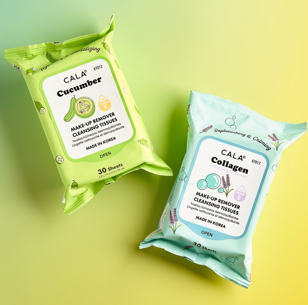 Cala Makeup Remover Wipes Tissue Cleanser: Vitamin C