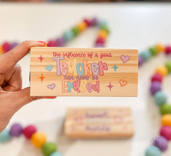 Eraser For Teacher | Gift For Teachers: No: Only Eraser / The Influence of a Good Teacher