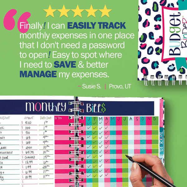 Budget Binder™ Bill Tracker Financial Planner Chevi