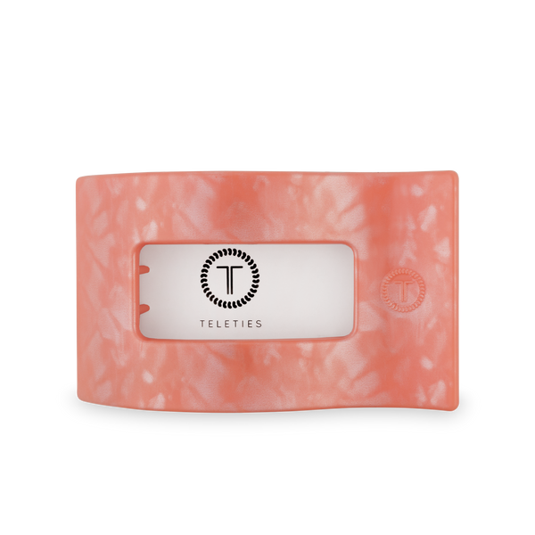 Flat Rectangle Hair Clip | Large | Dreamsicle