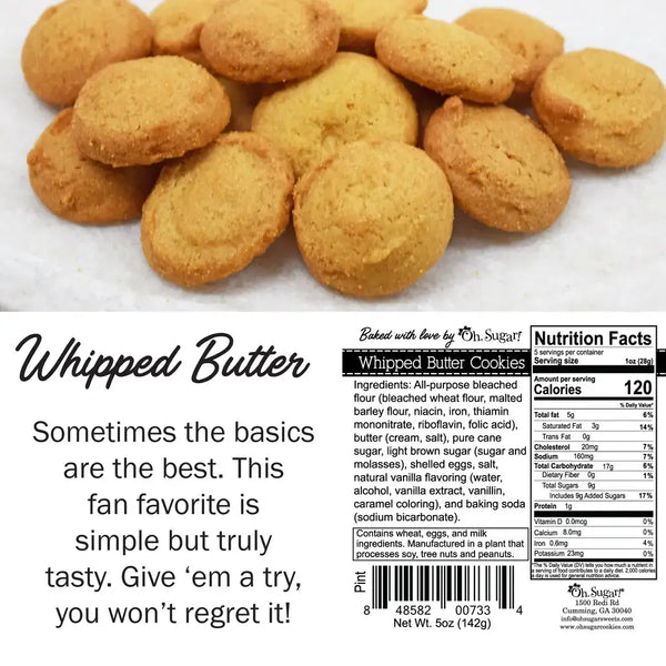 Cookie Jars - Teacher Asst #1 - Pint: Whipped Butter