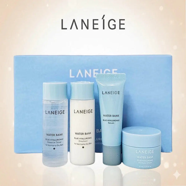 LANEIGE Water Bank Blue Hyaluronic 4-Step Essential Kit