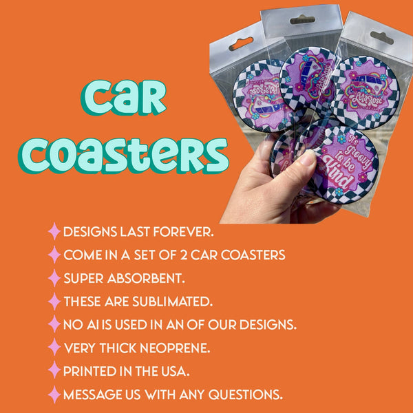Reserved for my Alani car coasters