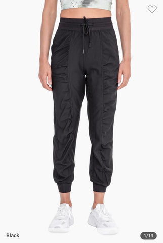 Mono B ruched active joggers