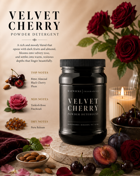 Powdered Luxury Laundry Detergent: Velvet Cherry