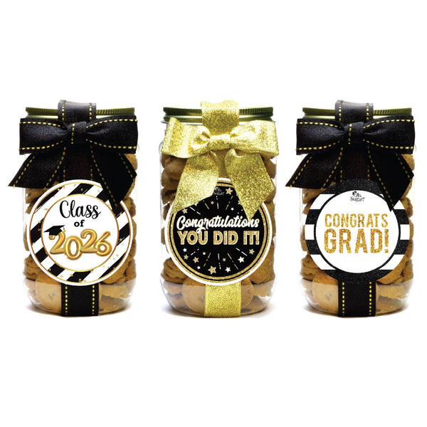 Cookie Jars - Graduation Asst #1 - Pint: Chocolate Chip