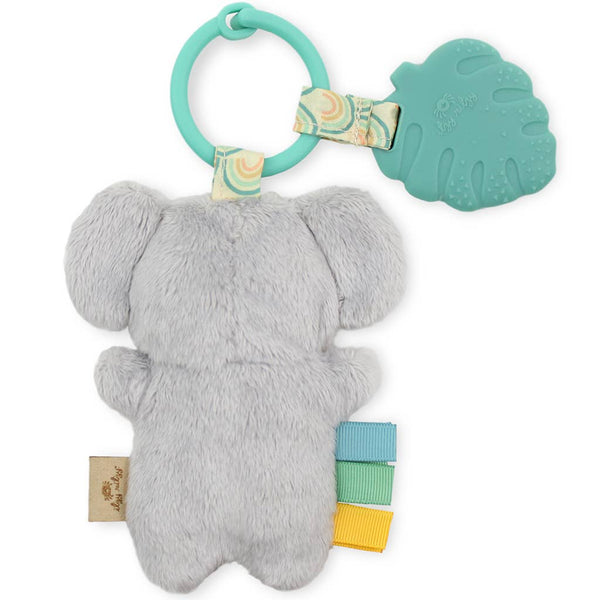 Itzy Pal™ Plush + Teether: NEW Mushroom