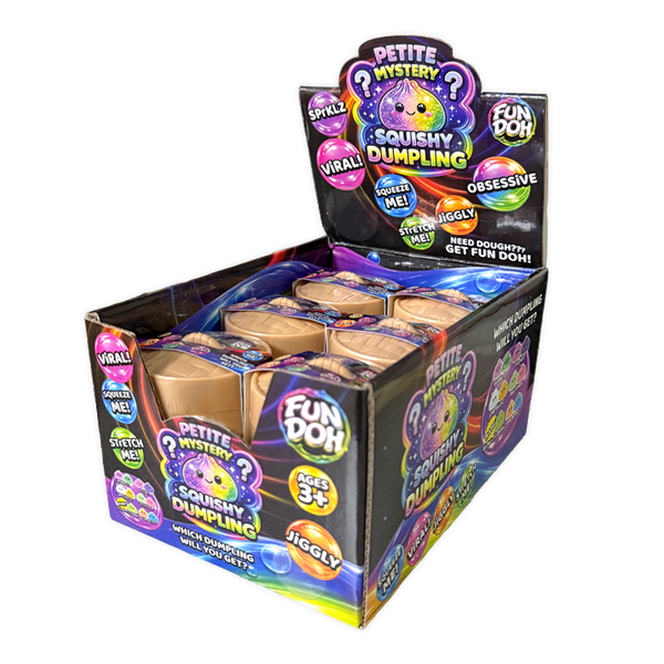 Fun Doh Squishy Mystery Mini Petite 2.5" Dumpling Toy:
