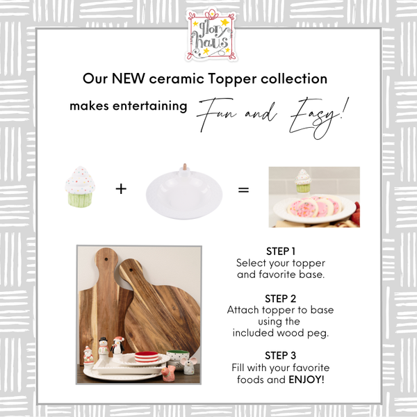 Lemon Wedge Charcuterie Topper