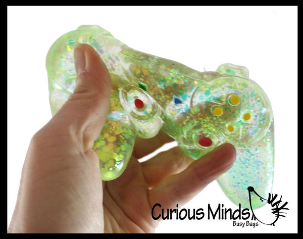 Large 4" Video Game Controller Shaped Ball -Thick Glue/Gel