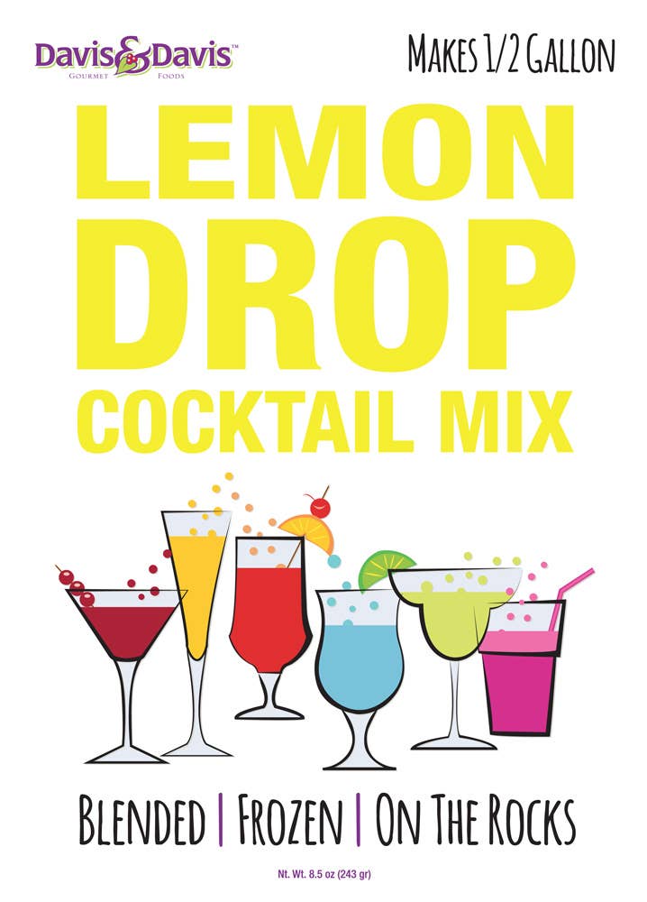 Lemon Drop Cocktail Mix - makes 1/2 Gallon