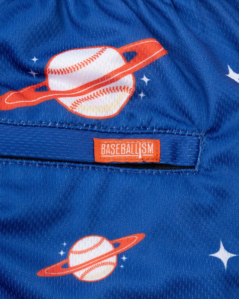 Space Ball Diamond Air Youth Mesh Shorts