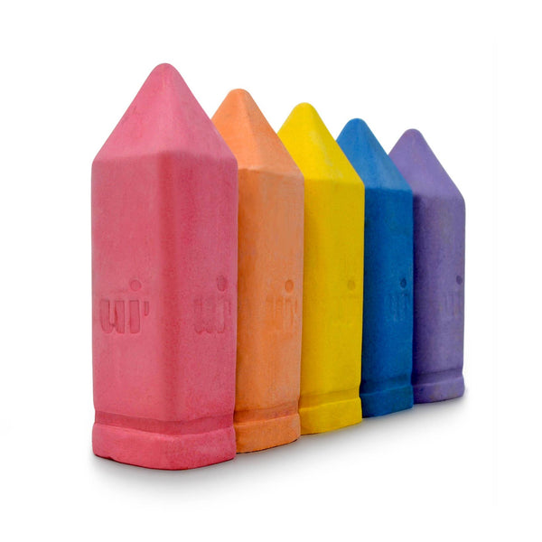 Kids Chunky Sidewalk Chalk -  Non-Toxic - Rainbow