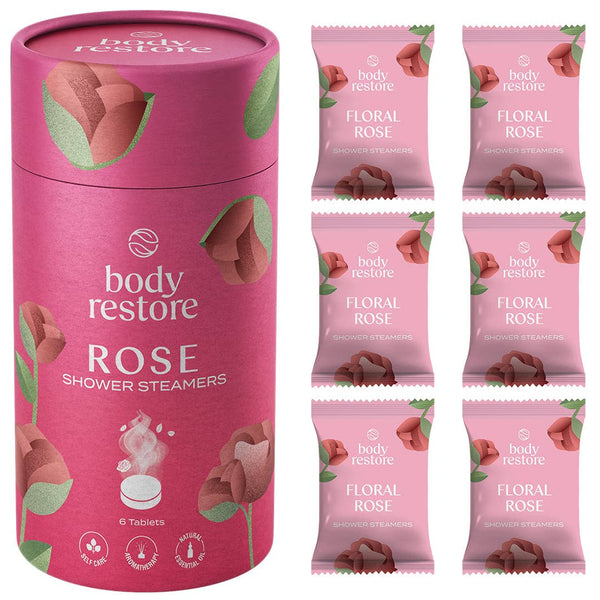 Body Restore Shower Steamer Aromatherapy Tube Pack of 6 : Reset