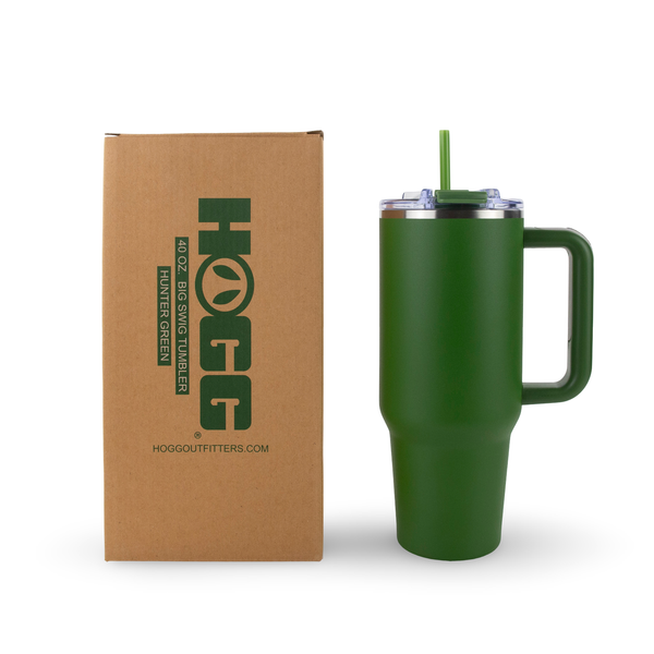 40oz POWDER COATED BIG SWIG TUMBLER: Spanish Sun