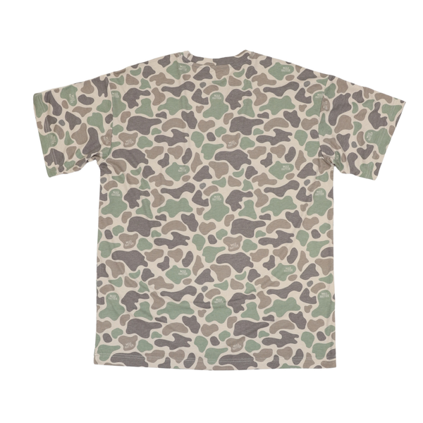 Blank Camo T-Shirt's (Bottomland, Greenleaf, Vintage Duck Camo): Mossy Oak Bottomland / Medium