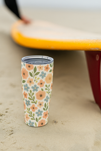 30 oz. SIC Tumbler | Peach Petals