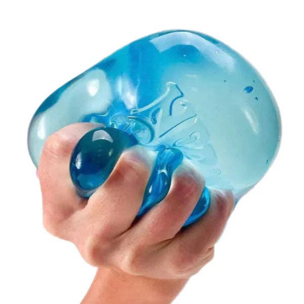 Nee Doh Nice Berg GIANT Blue Squishy Fidget Stress Ball