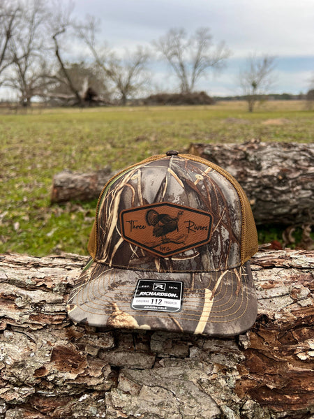 Gobbler on the Roost (Buckle Style) - Trucker Snapback - Richardson 112: Mossy Oak Bottomland
