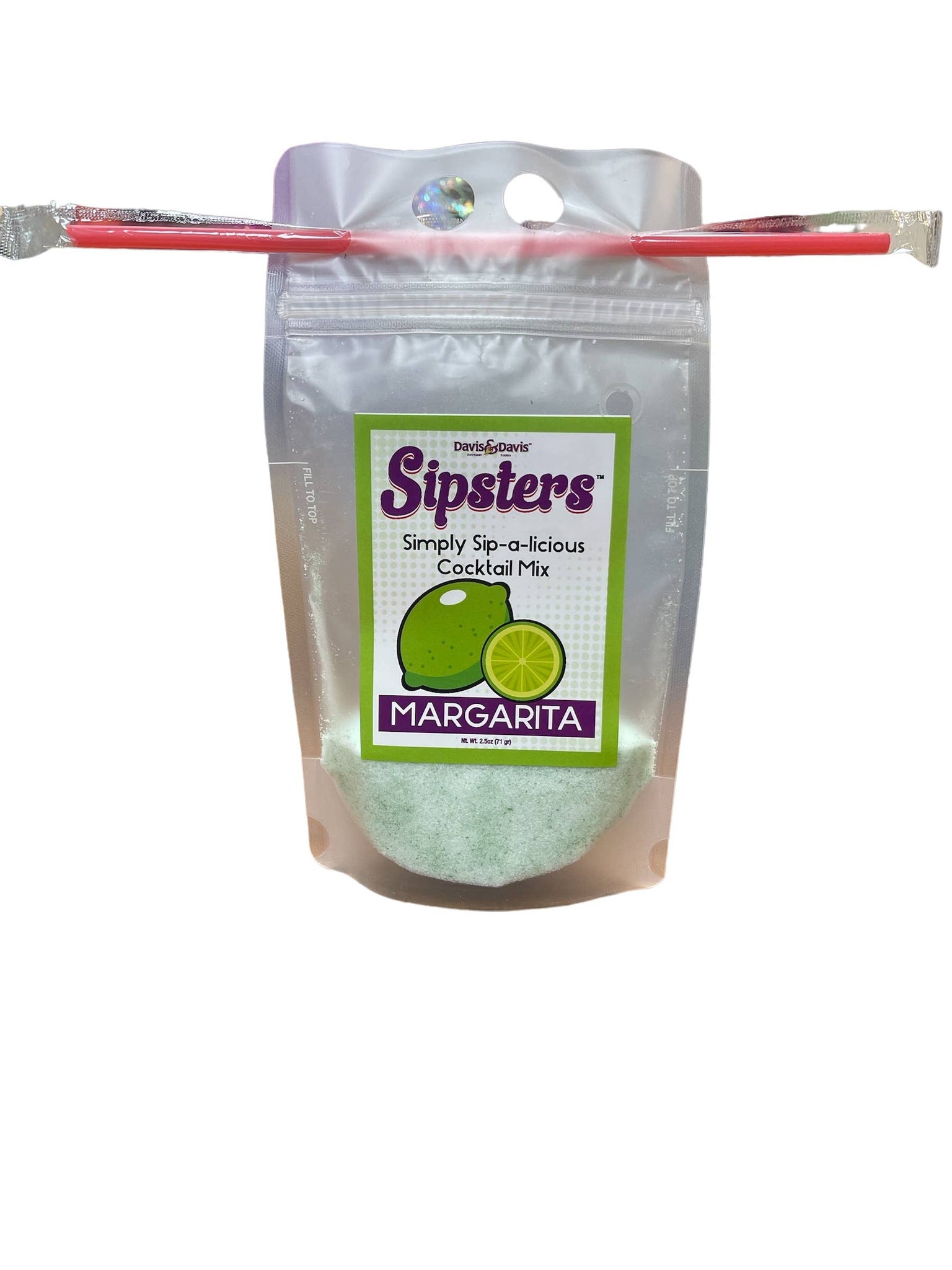 Sipster(TM) Margarita Cocktail Pouch