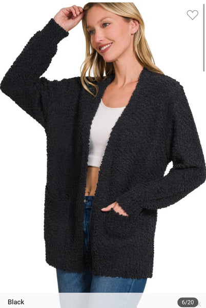 Popcorn cardigan