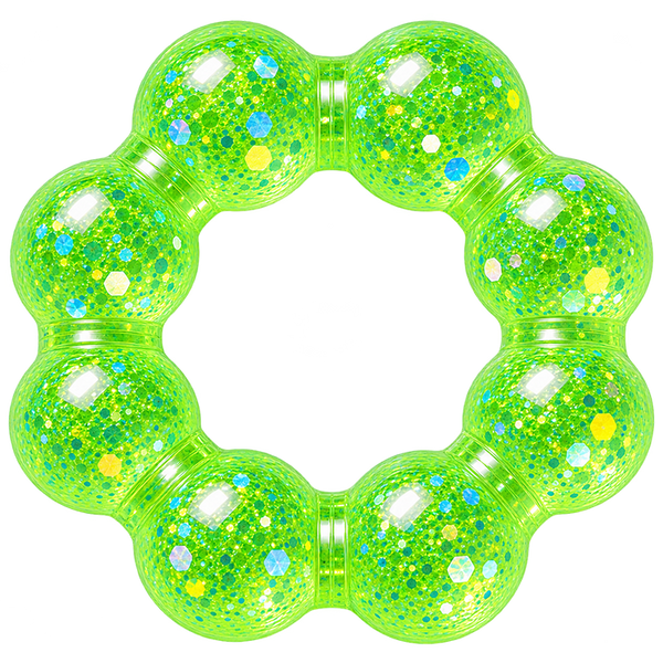 Fun Doh Squishy Sparkle Glitter Sensory Bracelet-