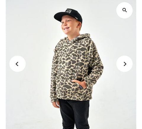 Burlebo youth fleece hoodie