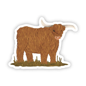 Highland Cow Sticker