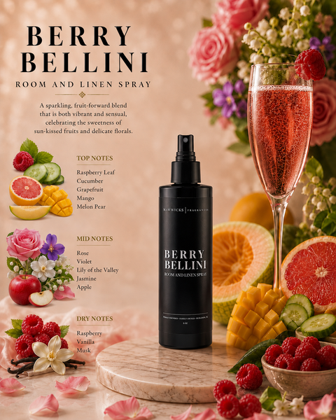 Luxurious Room & Linen Spray: Enchanted Rouge