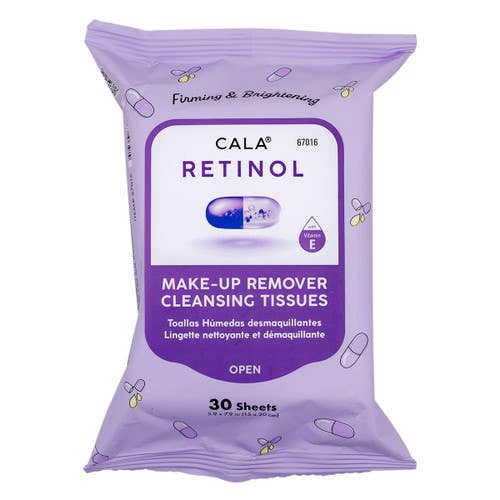 Cala Makeup Remover Wipes Tissue Cleanser: Vitamin C