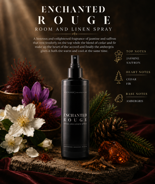 Luxurious Room & Linen Spray: Enchanted Rouge