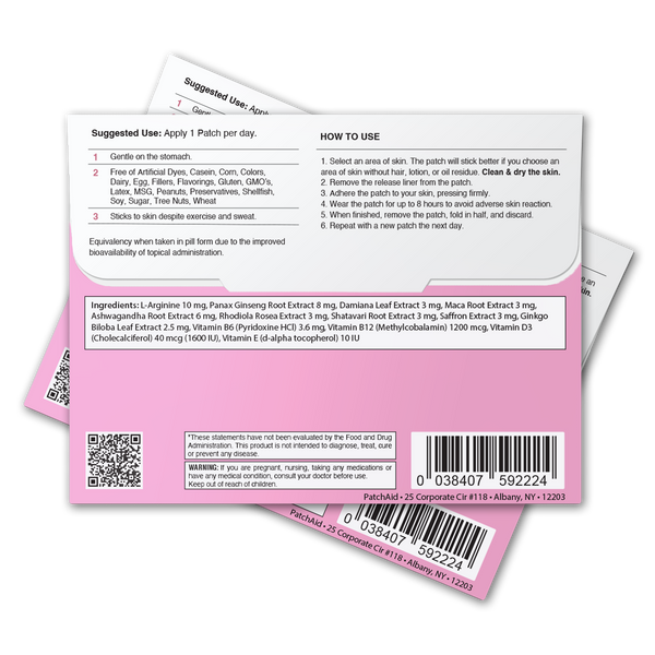 Awaken Her Female Libido Patch - Desire & Energy Support: