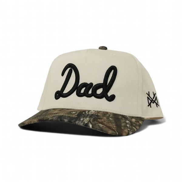 Dad Trucker Hat: Retro Bottomland/Natural