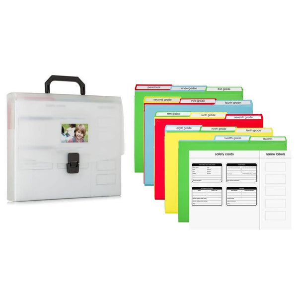School Years File Keeper, Back To School Document Organizer