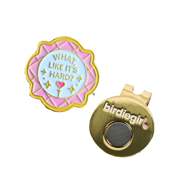What, Like It’s Hard? Ball Marker and Hat Clip