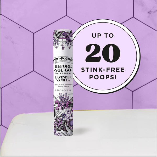 Poo~Pourri Lavender Vanilla 10mL Travel Size