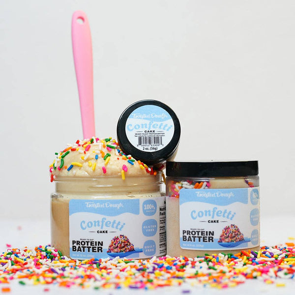 Confetti Protein Batter: KING Size Jar= 12oz