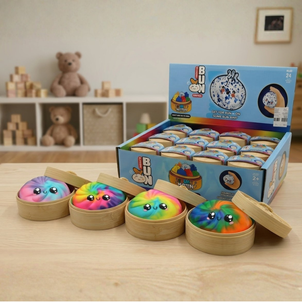 Mystery Tie & Dye Dumpling Mini Squishies - (3.5")