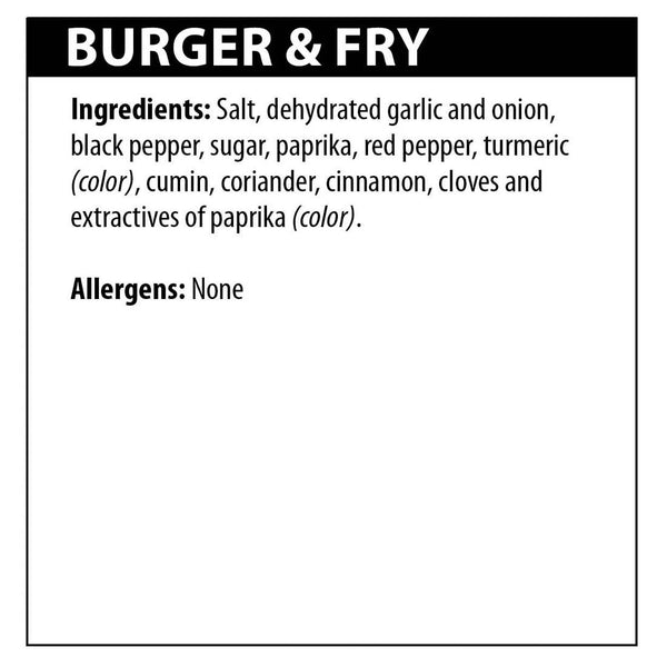 Burger & Fry Seasoning