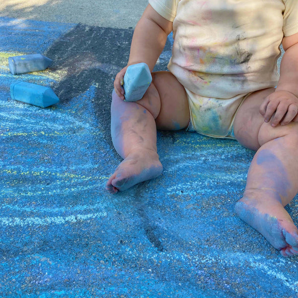 Kids Chunky Sidewalk Chalk -  Non-Toxic - Starry Night