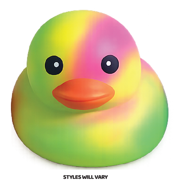 Fun Doh MEGA 5" Tie Dye Duck Squishy Toy -