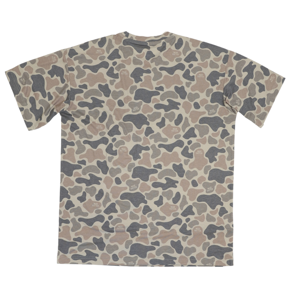 Blank Camo T-Shirt's (Bottomland, Greenleaf, Vintage Duck Camo): Mossy Oak Bottomland / Medium