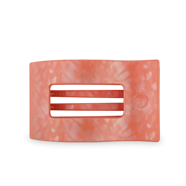Flat Rectangle Hair Clip | Large | Dreamsicle