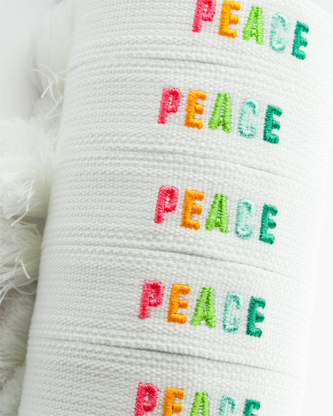 Colorful Embroidered Bracelets: Mint | Be Kind