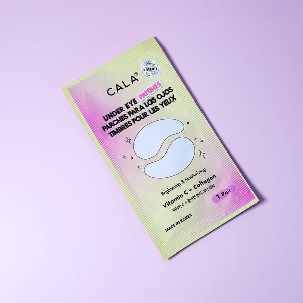 CALA Under Eye Patches Collagen Vitamin C (5 pairs/pack): Collagen & Hyaluronic Acid