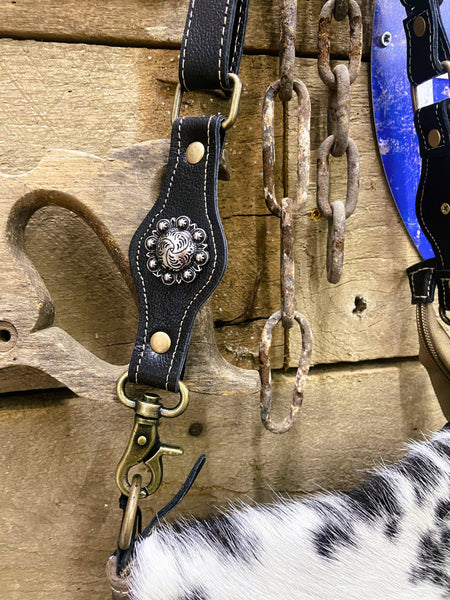 Cowhide Fringe Western Bag Purse Crossbody Myra