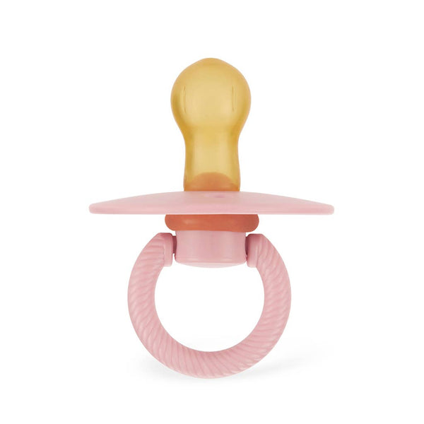 Itzy Soother™ Natural Rubber Paci Sets: Blossom + Rosewood